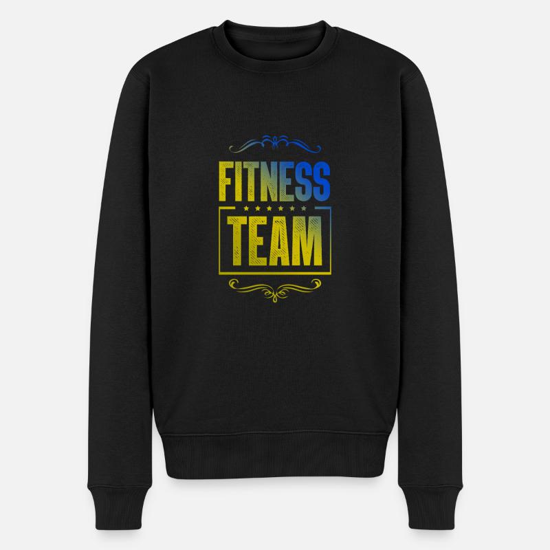 Équipe de conditionnement physique - Pull Premium bio Homme - noir