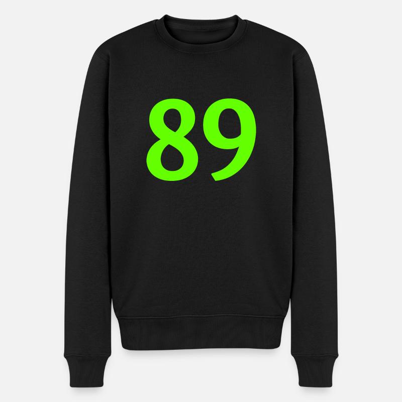Ausgabe 89 - Männer Premium Bio Pullover - Schwarz