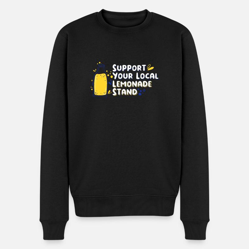Lemonade Lemon Drink Soda Cadeau - Pull Premium bio Homme - noir