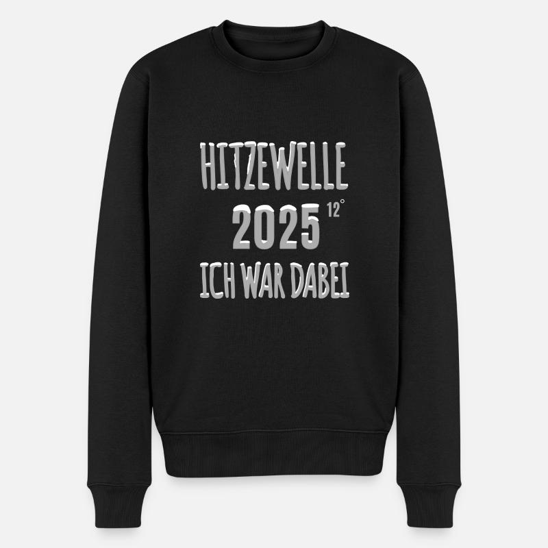 Canicule 2025 - Pull Premium bio Homme - noir