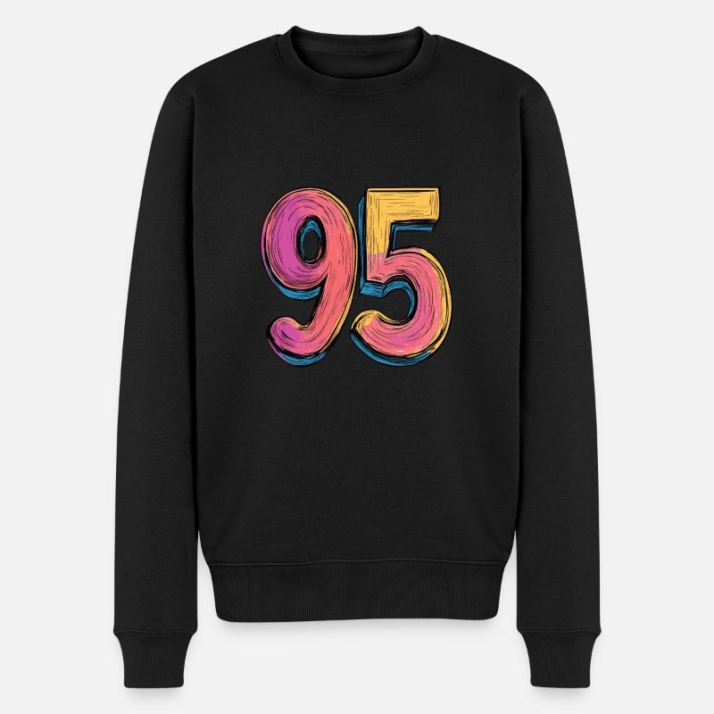 Bande dessinée à 95 numéros - Pull Premium bio Homme - noir