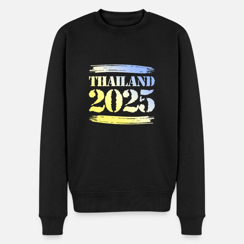 Thaïlande 2025 - Pull Premium bio Homme - noir