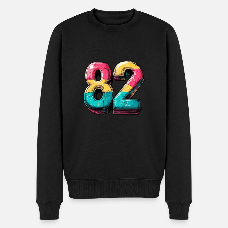 Bande dessinée 82 numéros - Pull Premium bio Homme - noir