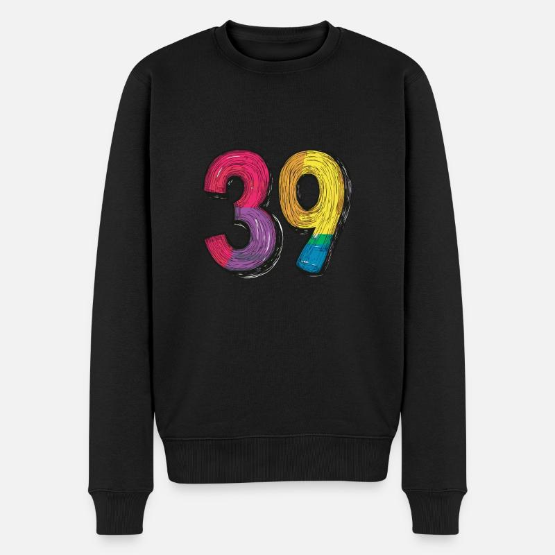 Bande dessinée à 39 numéros - Pull Premium bio Homme - noir