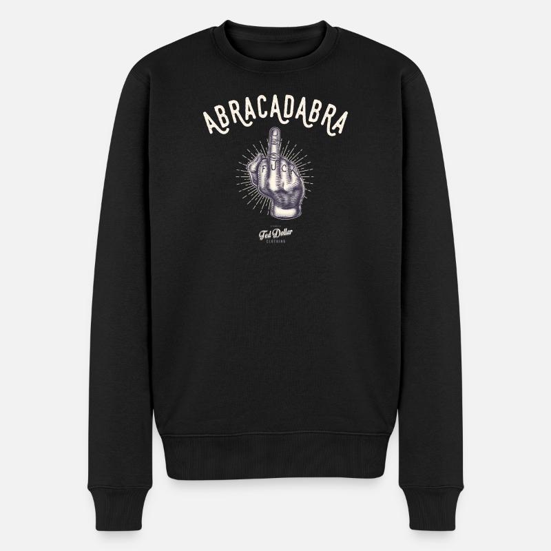 Abracadabra - Pull Premium bio Homme - noir