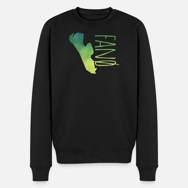 Fanoe - Männer Premium Bio Pullover - Schwarz