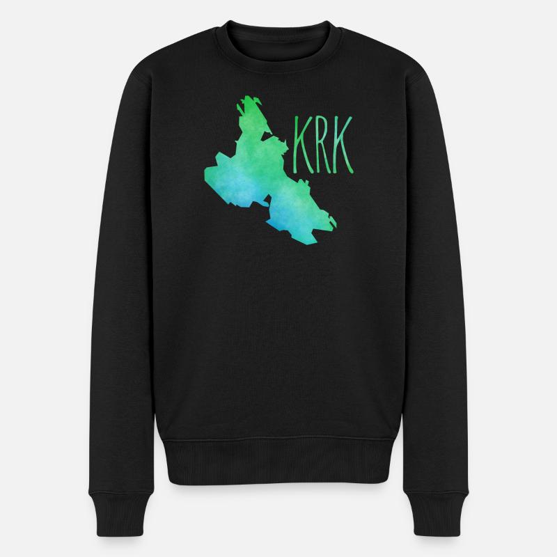 Krk - Pull Premium bio Homme - noir