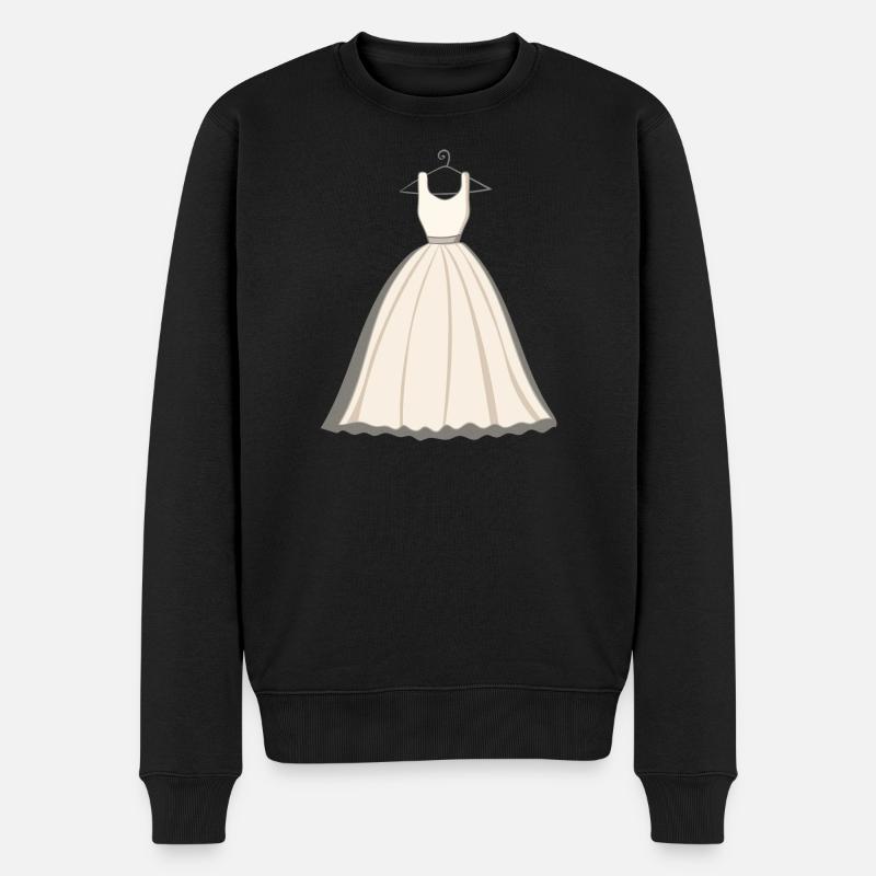 ROBE DE MARIÉE - Pull Premium bio Homme - noir