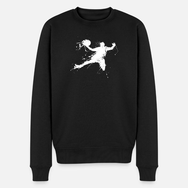 Slam Dunking Basketteur - Pull Premium bio Homme - noir