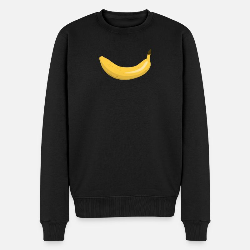 Banane sourire - Pull Premium bio Homme - noir