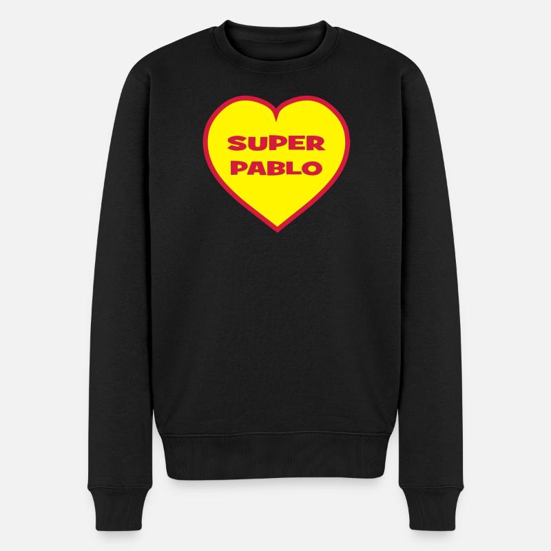 Super Pablo - Pull Premium bio Homme - noir