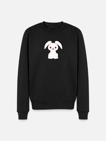 Rabbit Bunny Rabbit Bunny Rabbit - Men's Premium Organic Jumper - black