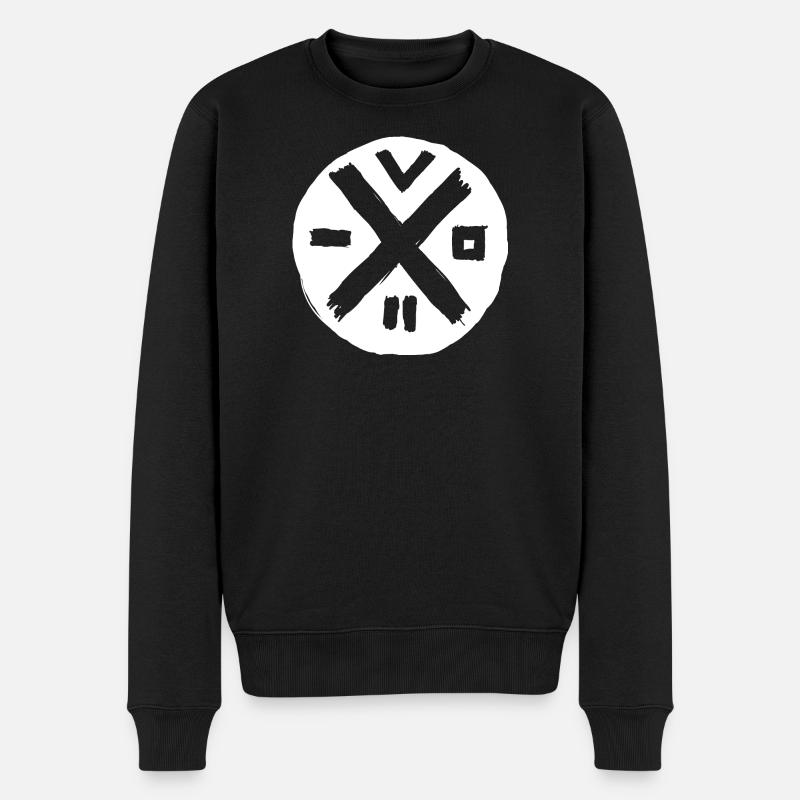 Japon Samurai Logo / Tatoo - Pull Premium bio Homme - noir