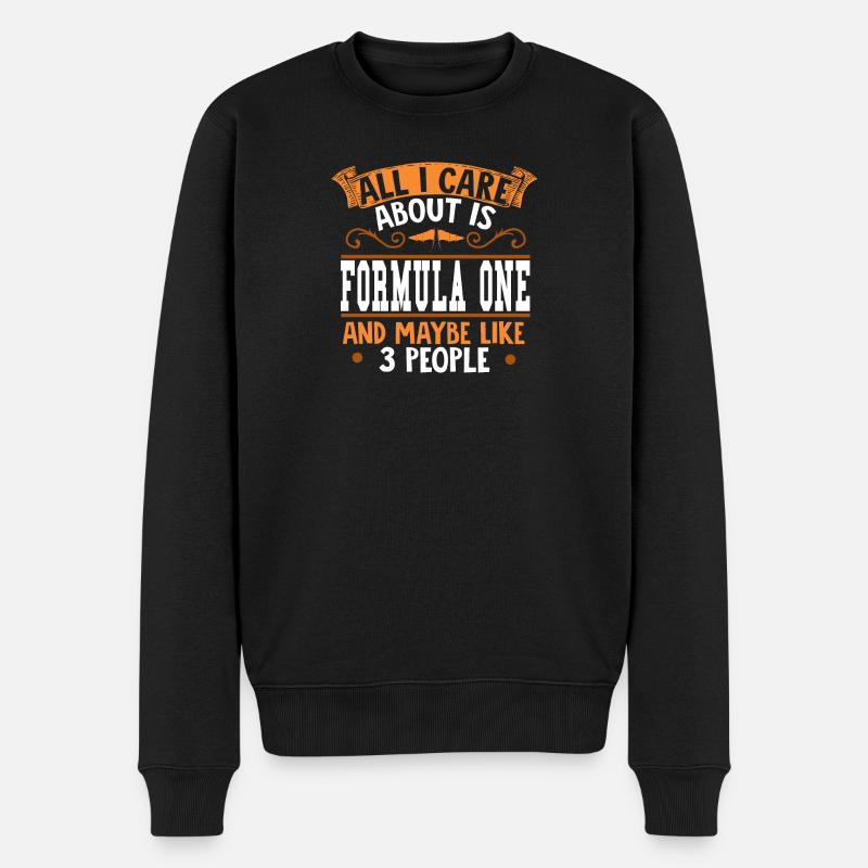 Conception de citation d’équipe humoristique - Pull Premium bio Homme - noir