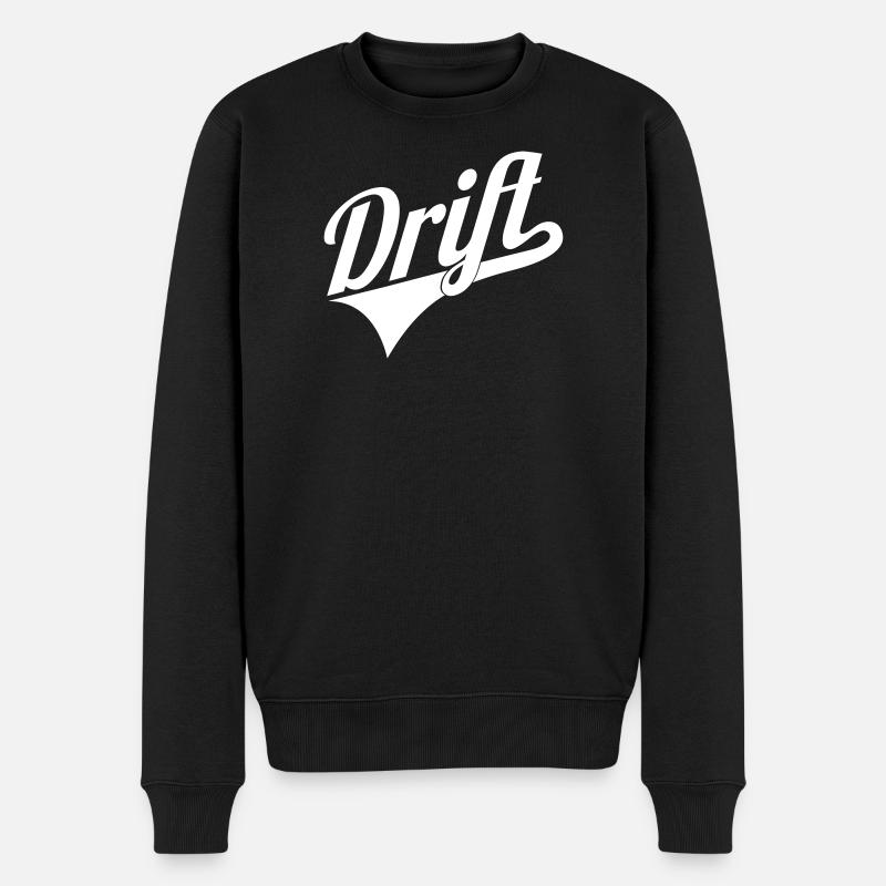 Logo de lettrage dérivé - Pull Premium bio Homme - noir