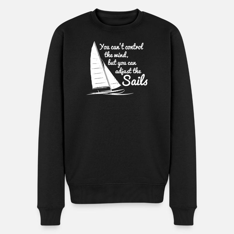 Voile T-shirts - Pull Premium bio Homme - noir