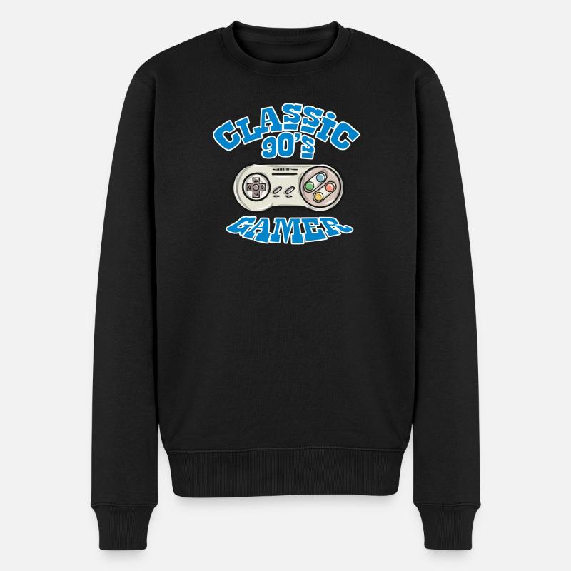 Cadeau de jeu - Pull Premium bio Homme - noir