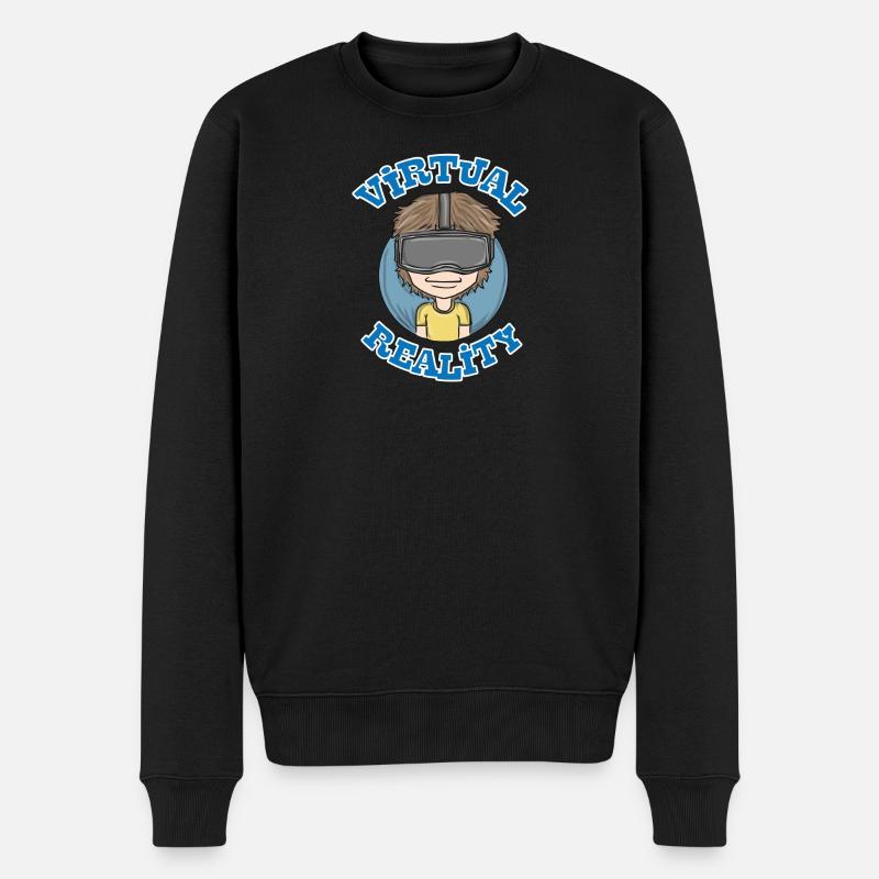 Cadeau de jeu - Pull Premium bio Homme - noir