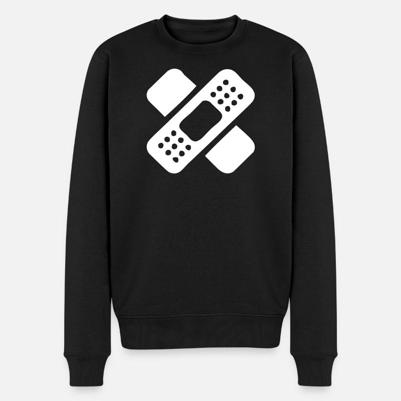 Dispositifs transdermique - Pull Premium bio Homme - noir