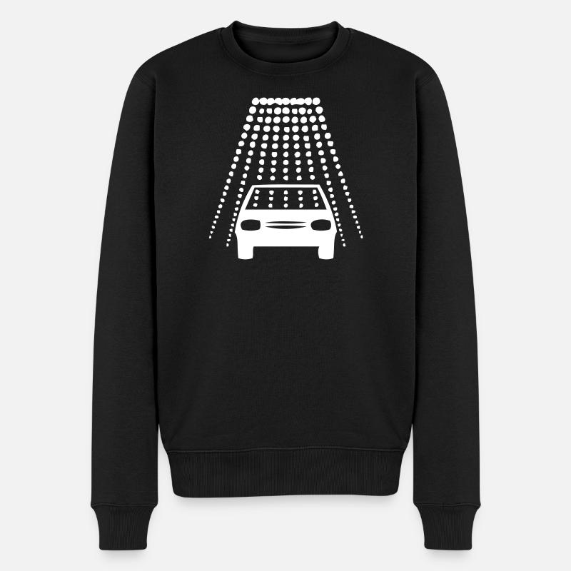 Voiture de lavage - Pull Premium bio Homme - noir