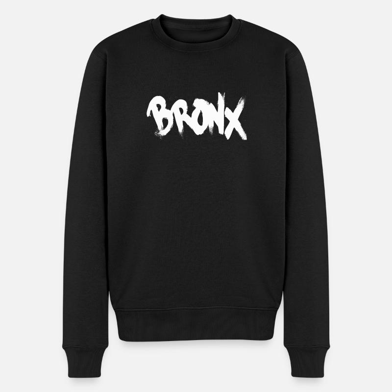Bronx - Pull Premium bio Homme - noir