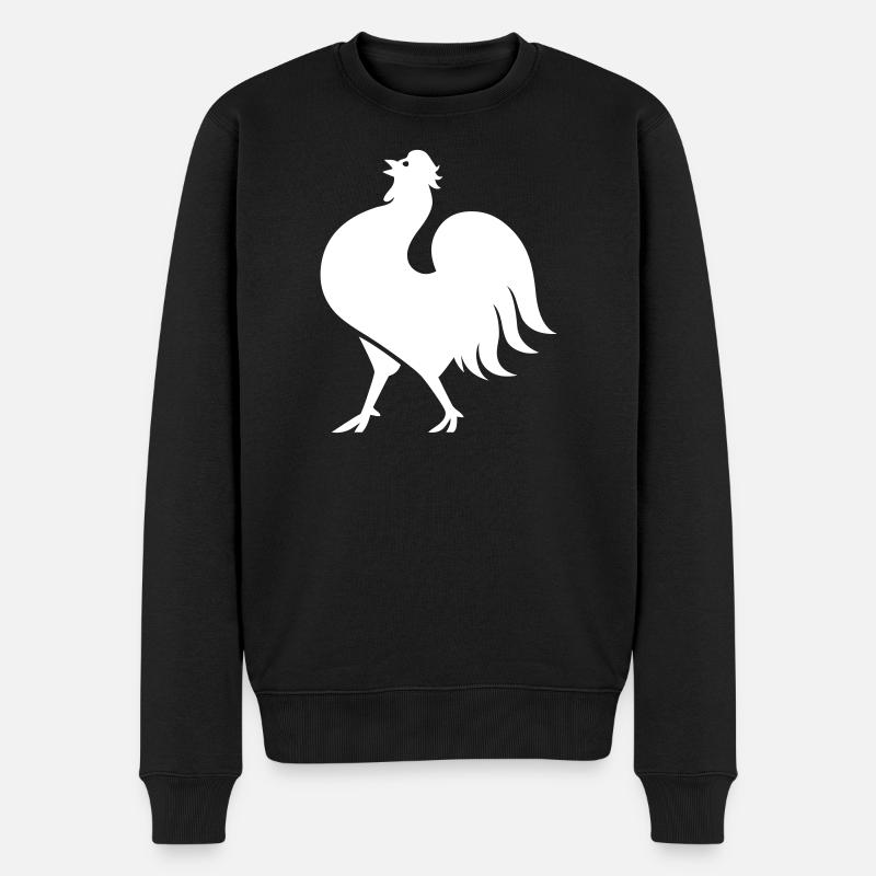 Coq coq - Pull Premium bio Homme - noir