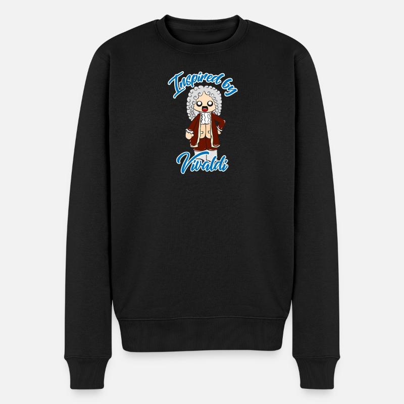 Vivaldi - Pull Premium bio Homme - noir