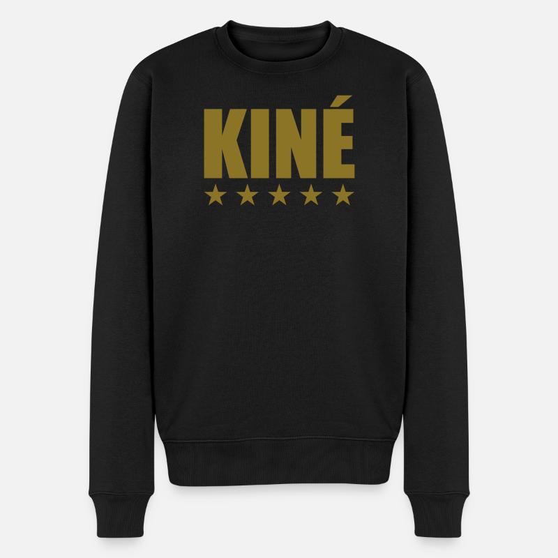 Kiné - Pull Premium bio Homme - noir