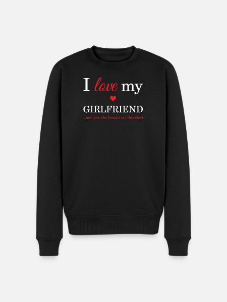 J'aime ma copine - Pull Premium bio Homme - noir