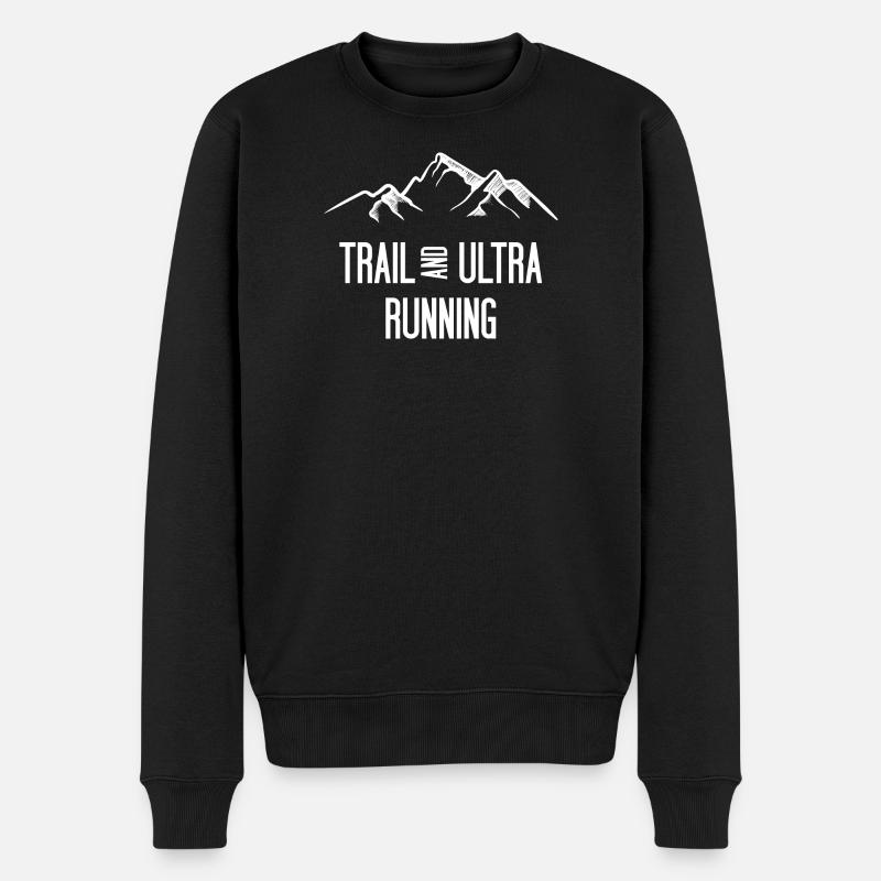 Trail Running et Ultra Running - Pull Premium bio Homme - noir