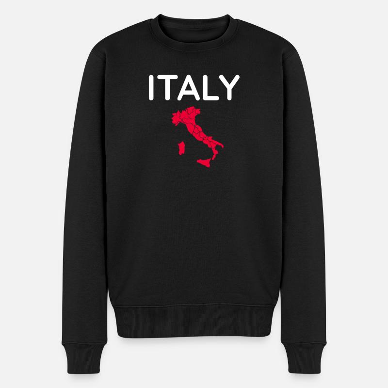 Souvenir italien le plus traditionnel - Pull Premium bio Homme - noir