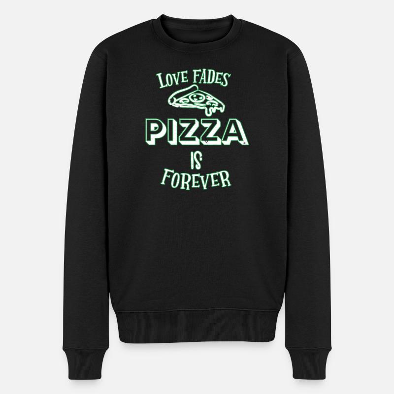 pizza - Pull Premium bio Homme - noir