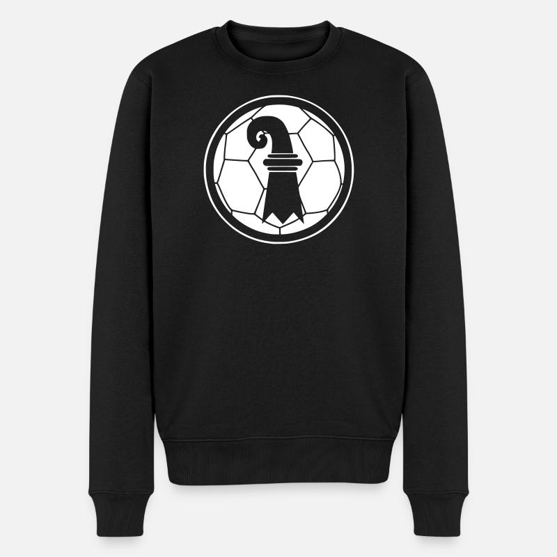 Soccer de Bâle - Pull Premium bio Homme - noir