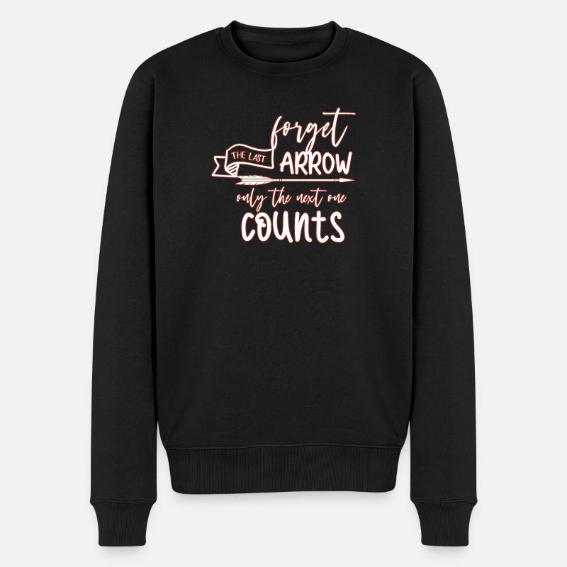 Tir à l’arc Sport - Pull Premium bio Homme - noir