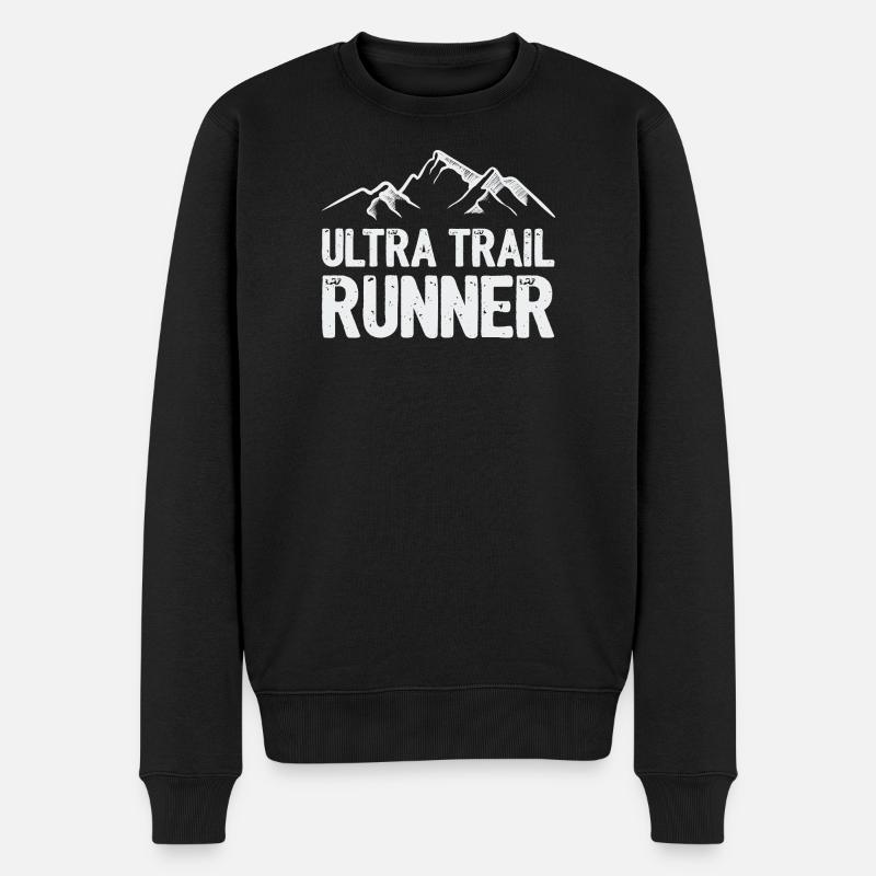 Ultra Trail Runner - Pull Premium bio Homme - noir