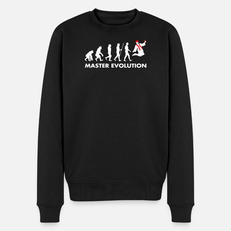 Diplôme de master développement évolution - Pull Premium bio Homme - noir