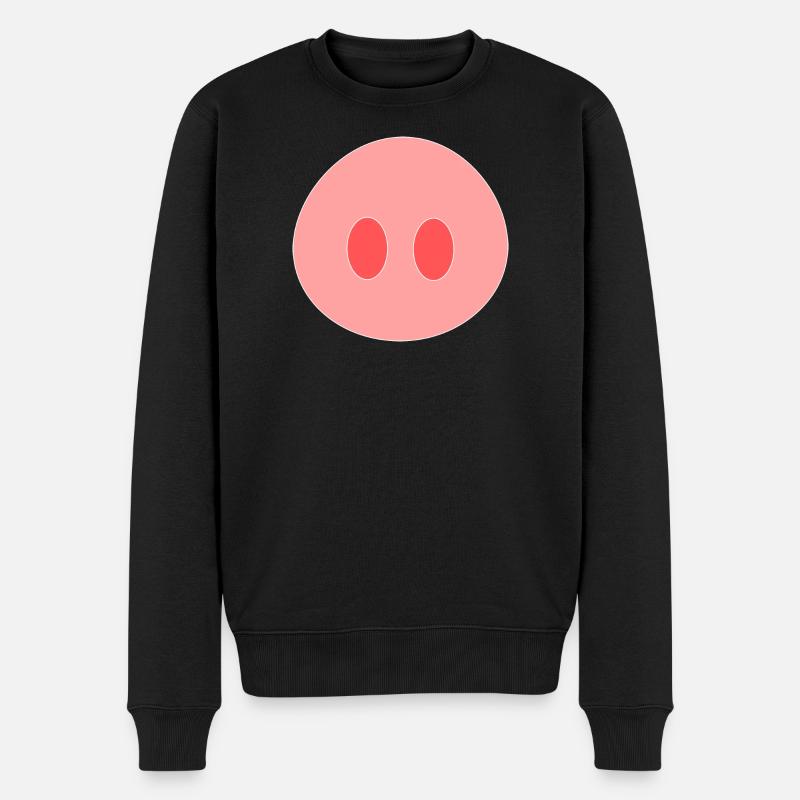 Cochon - Pull Premium bio Homme - noir