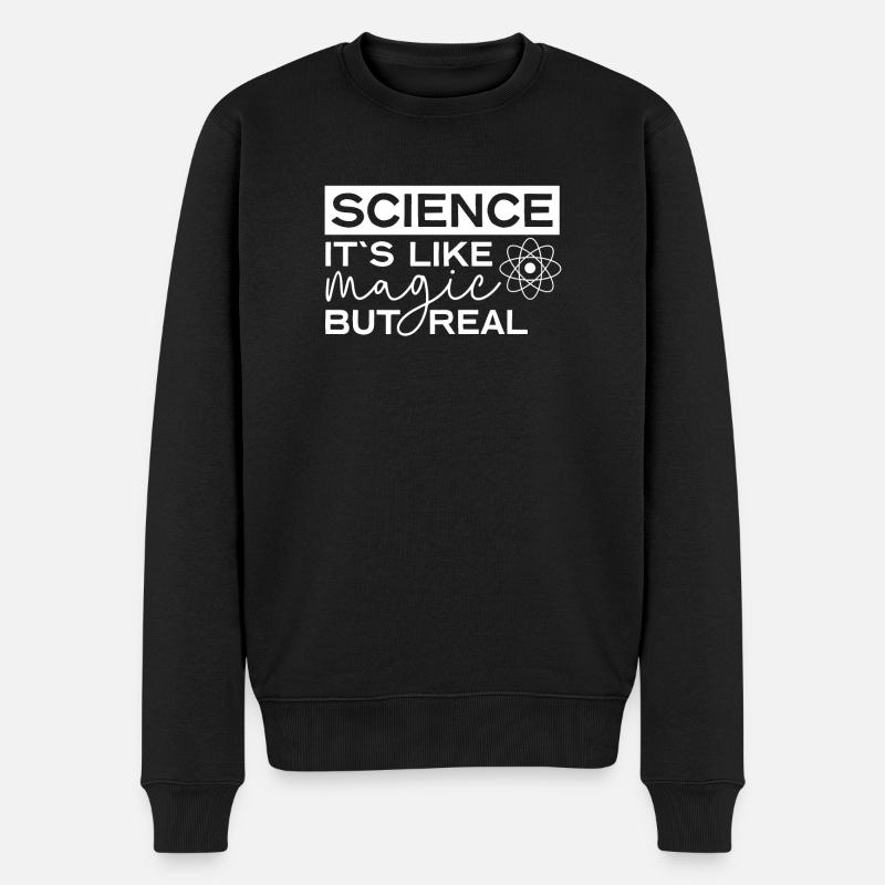 Science - Pull Premium bio Homme - noir