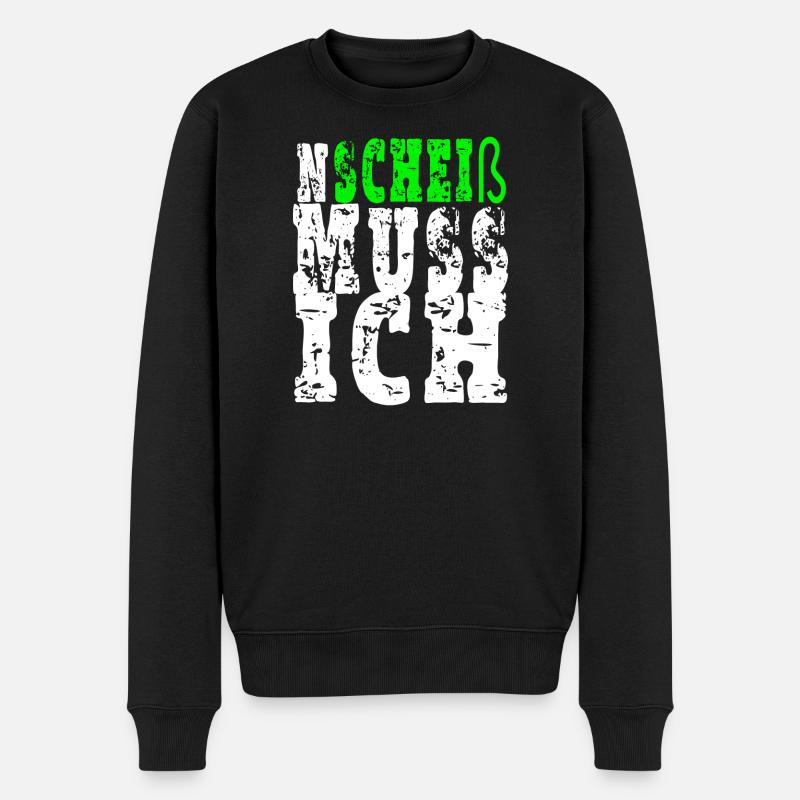 Je dois chier - Pull Premium bio Homme - noir