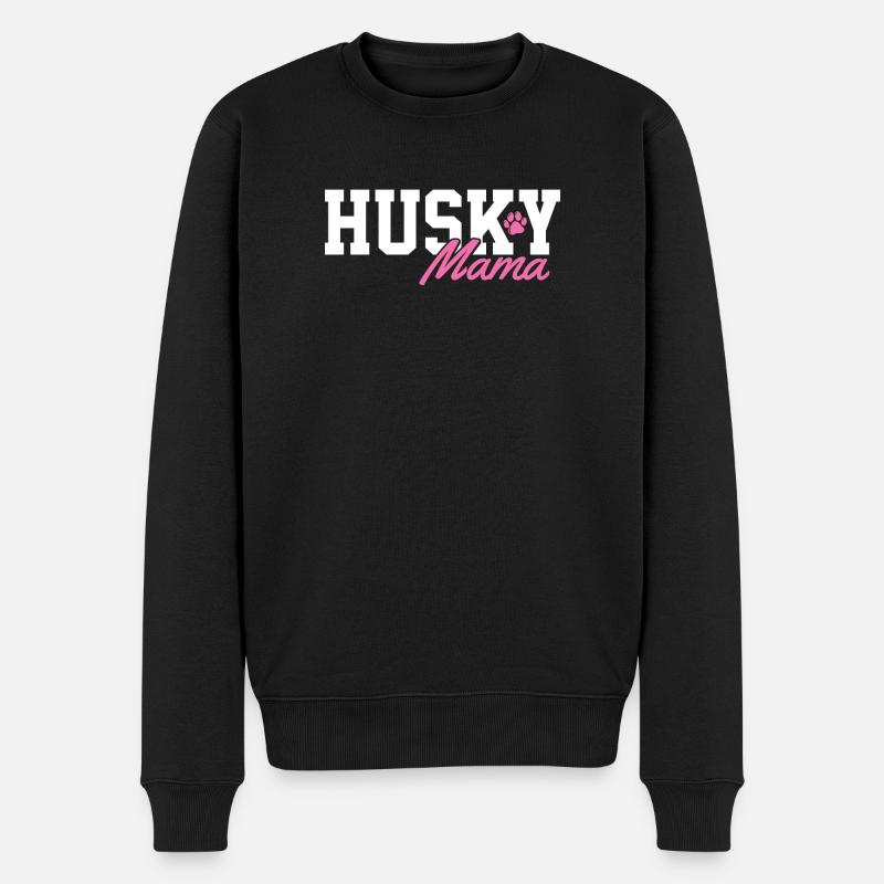 Maman Husky - Pull Premium bio Homme - noir
