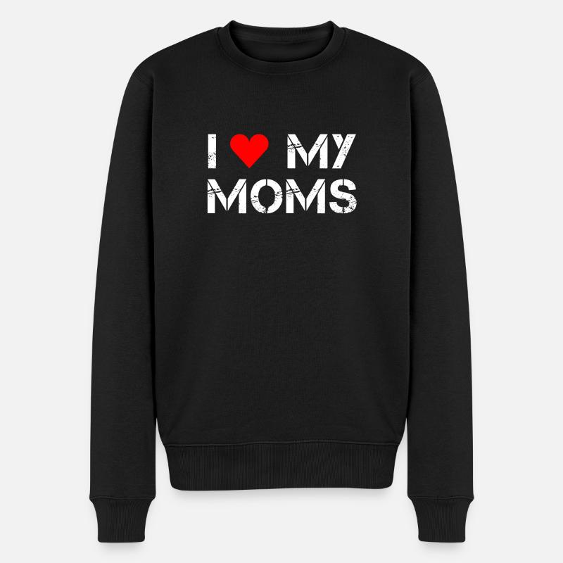 J'aime mes mamans - Pull Premium bio Homme - noir