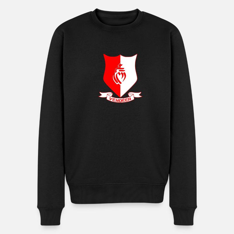 Käufer - Männer Premium Bio Pullover - Schwarz