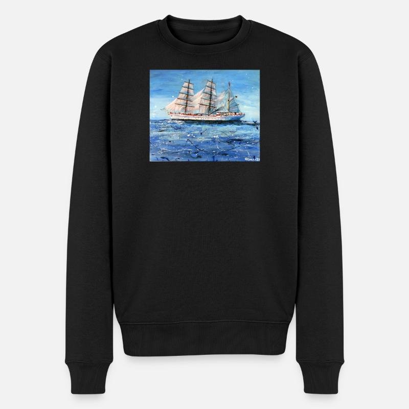 Gorch Fock - Pull Premium bio Homme - noir
