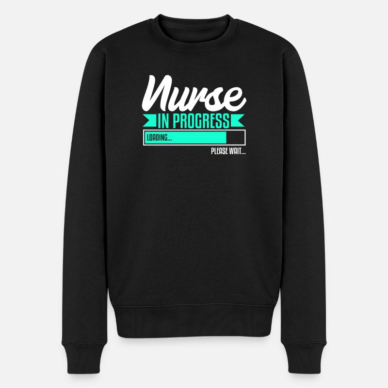 École d’infirmières - Pull Premium bio Homme - noir