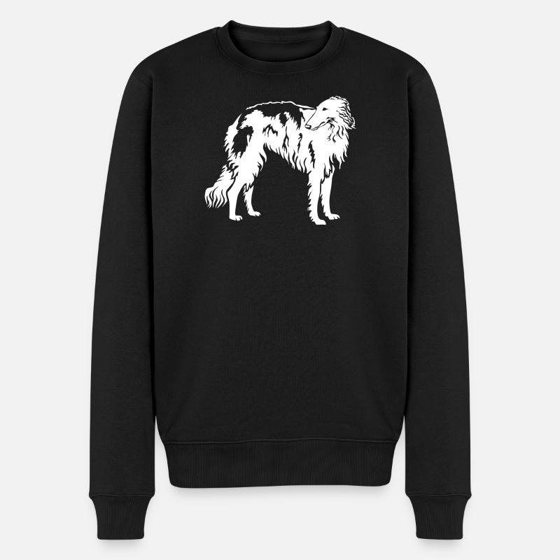 Borzoi "Black Edition" - Pull Premium bio Homme - noir