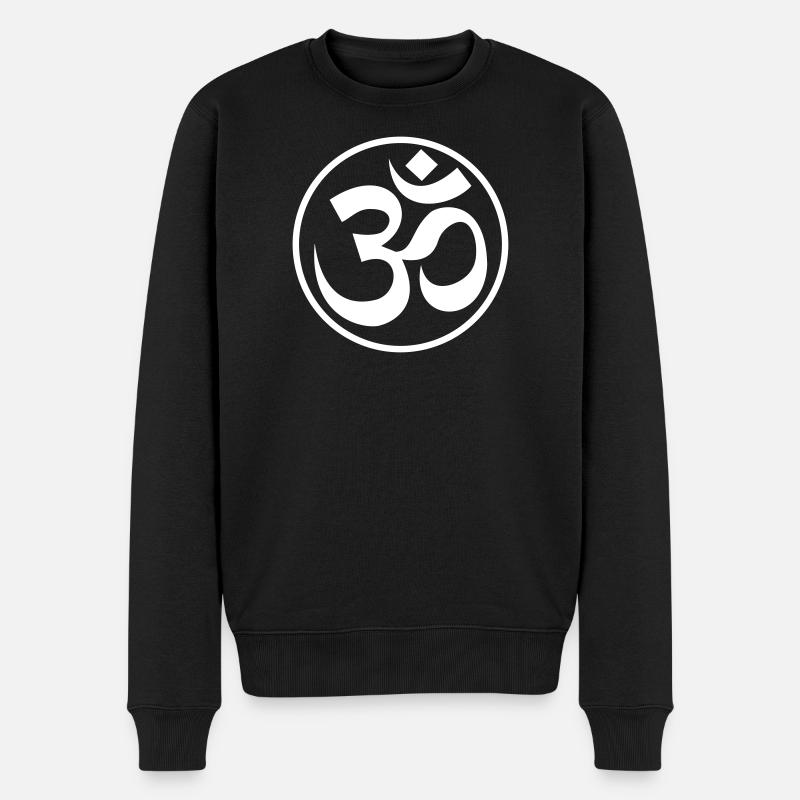 OM Goa Signe - Pull Premium bio Homme - noir