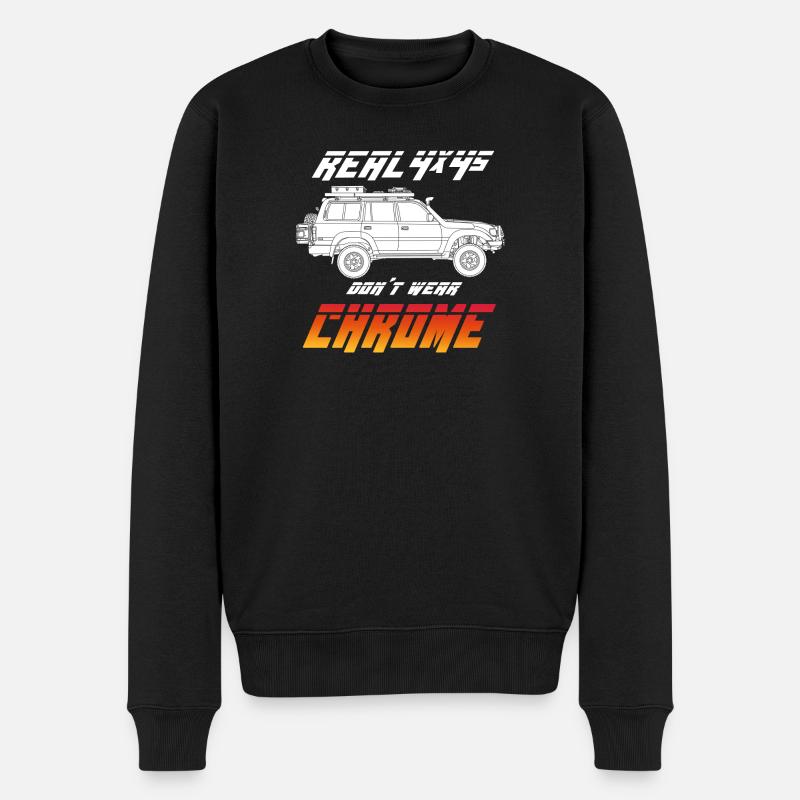 Land cruiser - Pull Premium bio Homme - noir