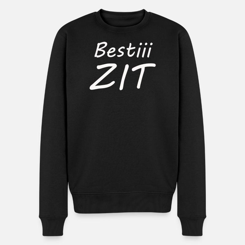 Bestiii ZIT - Männer Premium Bio Pullover - Schwarz