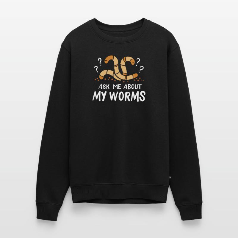 Worms Constructeurs de vers Pull Premium bio Homme