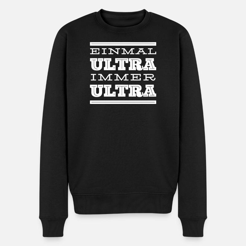 Calligraphie ultra-légale unique - Pull Premium bio Homme - noir